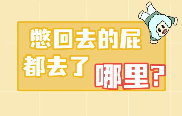 以人体憋住的屁最后都去哪了？ - 吾知舍